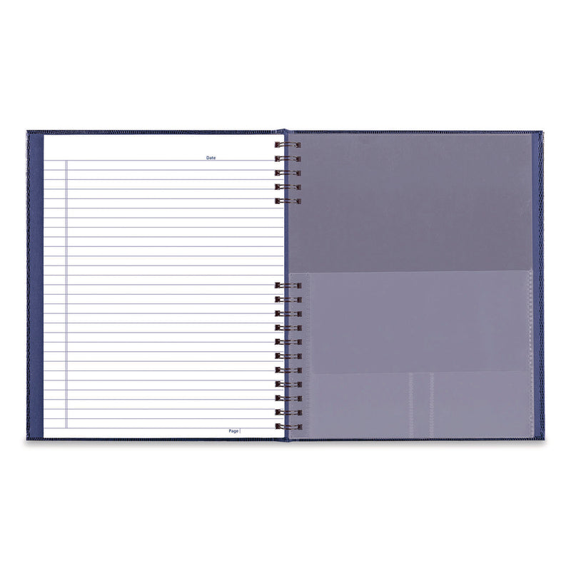 Blueline® NotePro Notebook, 1-Subject, Wide/Legal Rule, Indigo Blue Cover, (100) 10.75 x 8.5 Sheets (REDA10200BLU) Each