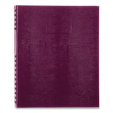 Blueline® NotePro Notebook, 1-Subject, Wide/Legal Rule, Dark Raspberry Cover, (100) 10.75 x 8.5 Sheets (REDA10200RAS) Each