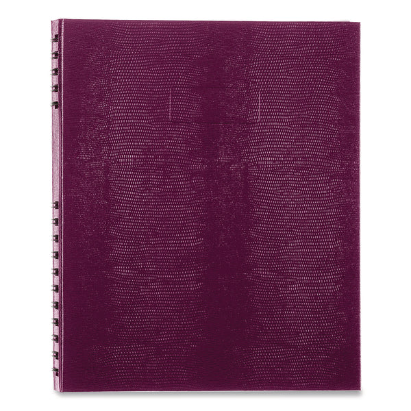 Blueline® NotePro Notebook, 1-Subject, Wide/Legal Rule, Dark Raspberry Cover, (100) 10.75 x 8.5 Sheets (REDA10200RAS) Each