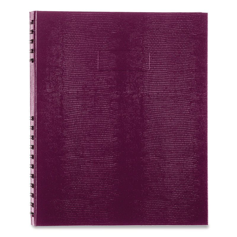Blueline® NotePro Notebook, 1-Subject, Wide/Legal Rule, Dark Raspberry Cover, (100) 10.75 x 8.5 Sheets (REDA10200RAS) Each