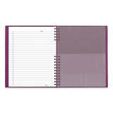 Blueline® NotePro Notebook, 1-Subject, Wide/Legal Rule, Dark Raspberry Cover, (100) 10.75 x 8.5 Sheets (REDA10200RAS) Each