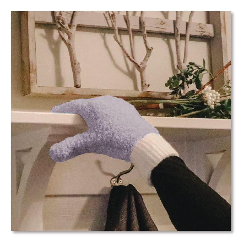 TidyUps Dusting Set, Feather Duster, Dusting Wand, 2 Gloves, Gray (CH7TU68123) Each