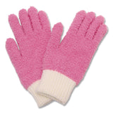 TidyUps Dusting Set, Feather Duster, Dusting Wand, 2 Gloves, Pink (CH7TU68124) Each