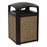 Rubbermaid Landmark Series Aggregate Panel, 15.7 x 27.9 x 0.38, Stone, River Rock (4003RR) Case of 4