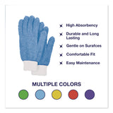 TidyUps Microfiber Dusting Gloves and Mitts, Blue with White Cuffs, 2 Gloves, 2 Mitts (CH7TU05708) Each