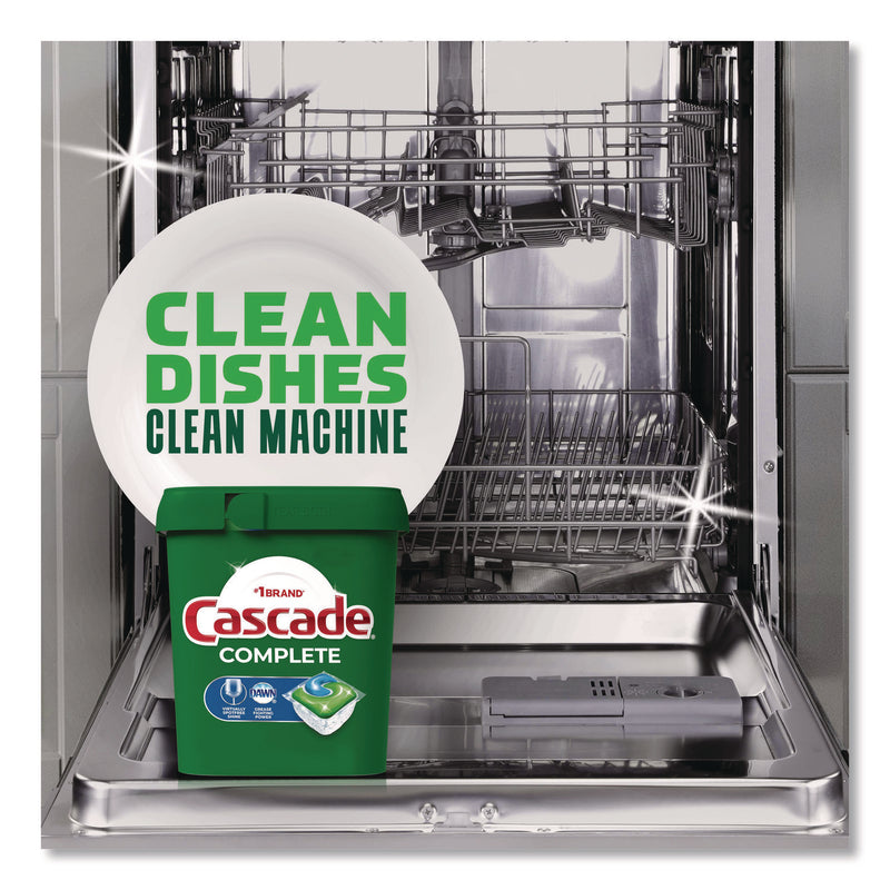 Cascade® Complete Action Pacs, Fresh Scent, 4 Pods/Pack, 30 Packs/Carton (PGC17626) Case of 30