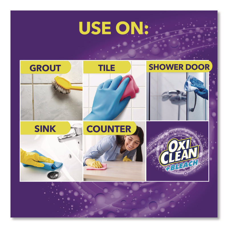 OxiClean™ + Bleach Mold and Mildew Stain Remover, Citrus Scent, 30 oz Spray Bottle, 8/Carton (CDC5703730000) Case of 8