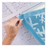 Educational Insights® Fluorescent Light Filter Covers, Rectangular, Seasonal Designs, Blue, 3 Covers (EII1233) Each