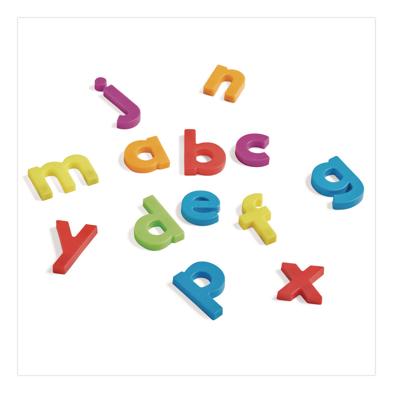 hand2mind® Rainbow Lowercase Magnetic Letters, 1.5" Tall, Assorted Color Characters, 6 Sets of 42 Pieces (HDM96160) Each