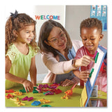 Learning Resources® Jumbo Uppercase Magnetic Letters, 2.5" Tall, Assorted Colors, 40 Pieces (LRNLER0450) Each