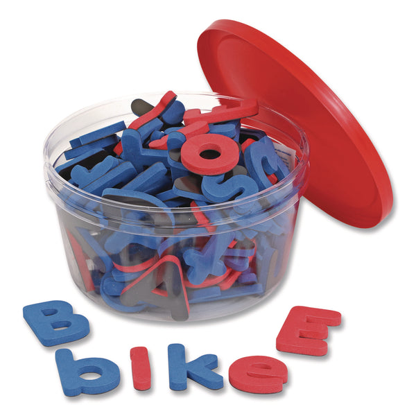 Learning Resources® Soft Foam Magnetic Learning Letters, 1.5" Tall, Assorted Color Characters, 104 Pieces (LRNLER6304) Each