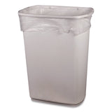 Heritage Linear Low-Density Can Liners, 30 gal, 1.1 mil, 36" x 30", Clear, Flat Pack, 250/Carton (HERH6036SC) Case of 250