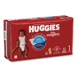 Huggies® Little Snugglers Baby Diapers, Size 1, 8 lbs to 14 lbs, Disney Design, 32 Diapers/Pack, 4 Packs/Carton (KCM49695) Case of 4