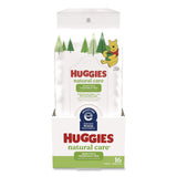 Huggies® Natural Care Sensitive Baby Wipes, 6.6 x 6.86, Unscented, White, 16/Pack, 16 Packs/Carton (KCM40706) Case of 16
