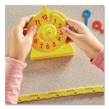 hand2mind® NumberLine Clock Set, Grades K to 4, 6 Pieces (HDM92287) Each