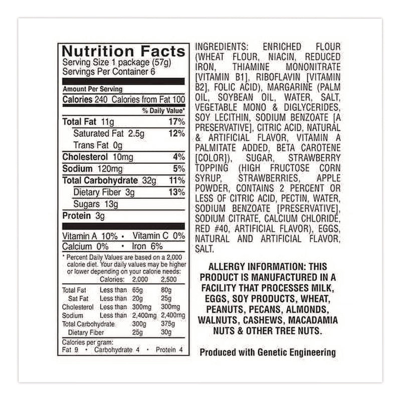 Smucker's Premium Berry Jam Shortbread Cookies, Strawberry, 2 oz, 36/Carton (KNOBIS59637) Each