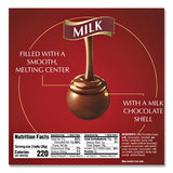 Lindt Lindor Milk Chocolate Truffles, 25.4 oz Box, 60/Box (LSPLAS3512) Box of 60