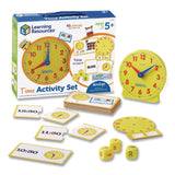 Learning Resources® Time Activity Set, 1 to 12 Players, Grades K to 1, 41 Pieces (LRNLER3220) Each