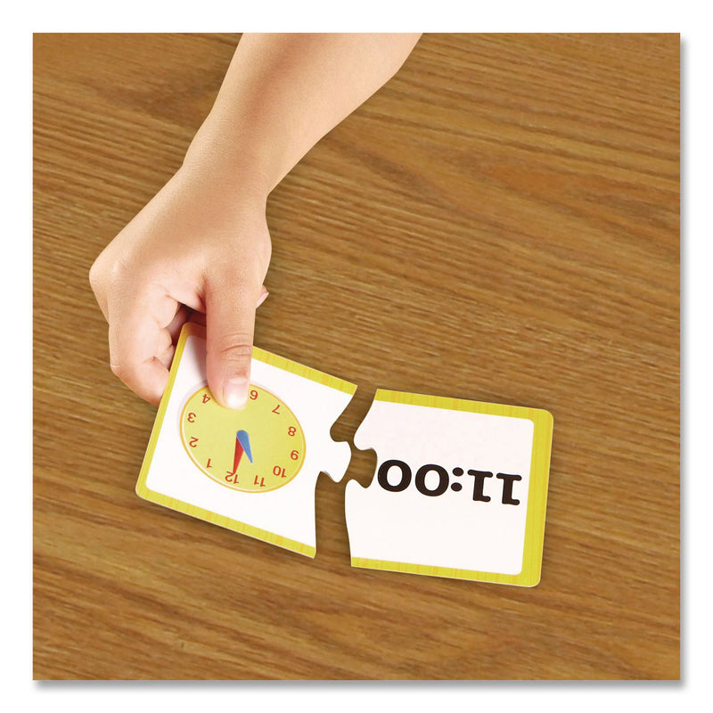 Learning Resources® Time Activity Set, 1 to 12 Players, Grades K to 1, 41 Pieces (LRNLER3220) Each