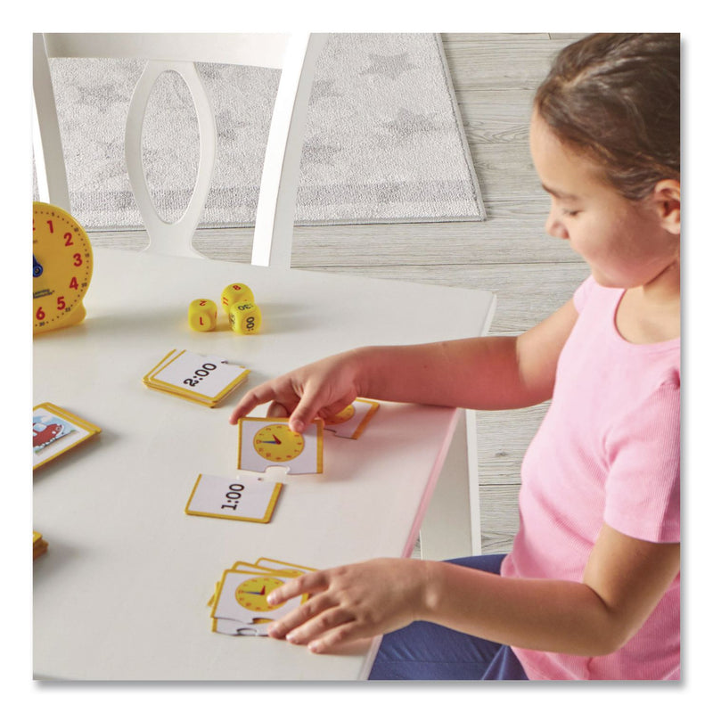 Learning Resources® Time Activity Set, 1 to 12 Players, Grades K to 1, 41 Pieces (LRNLER3220) Each