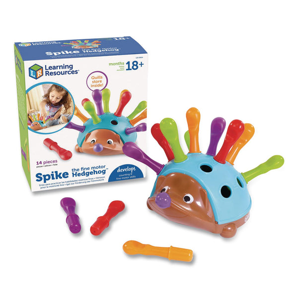 Learning Resources® Spike the Fine Motor Hedgehog, Pre-K, 14 Pieces (LRNLER8904) Each