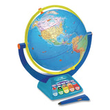 Educational Insights® Geosafari Jr. Talking Globe, 12" dia, Semi-Meridian Mount, Blue Base (EII8888) Each