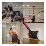 O-Cedar® H2Pro Flat Mop System, 9.25" x 4.38" White/Blue Microfiber Head, Up to 56" Black/Red Handle (FHD175765) Each