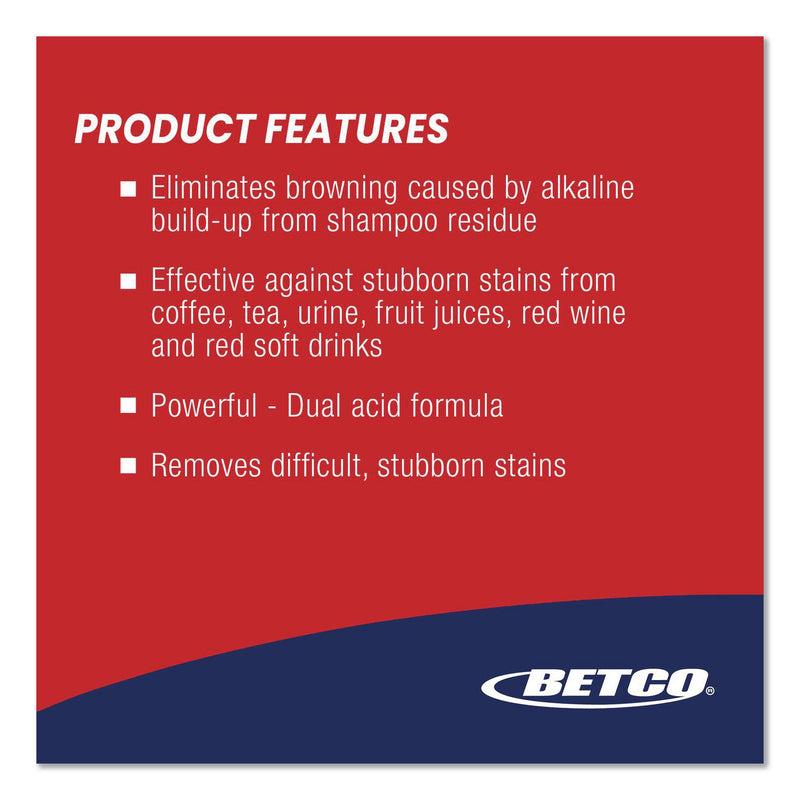 Betco® FiberPro Red 'N' Brown Out, 1 gal Bottle, 4/Carton (BET4190400) Case of 4