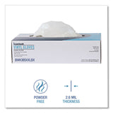 Boardwalk® General Purpose Vinyl Gloves, Powder-Free, XX-Large, 2.6 mil Thick, 9.5" Long, Clear, 100/Box (BWK365XXLBX) Box of 100