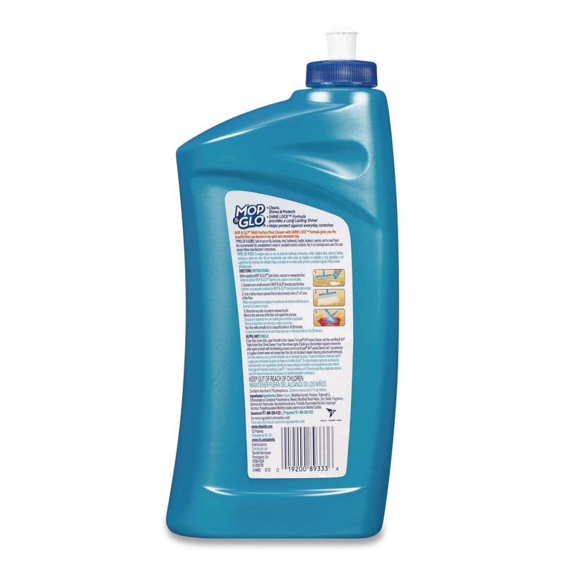 MOP & GLO® Ready to Use Multi-Surface Floor Cleaner, Fresh Citrus Scent, 32 oz Bottle (RAC98563EA) Each