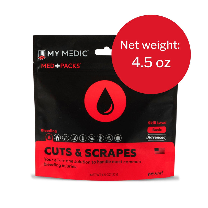 My Medic™ MED PACKS Cuts and Scrapes First Aid Kit Pouch (1207803_EA) 1/EA