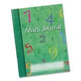 Learning Resources® Math Journal, Graph Ruled/College Ruled, Green Cover, (64) 9 x 7 Sheets, 10 Journals (LRNLER3468) Each