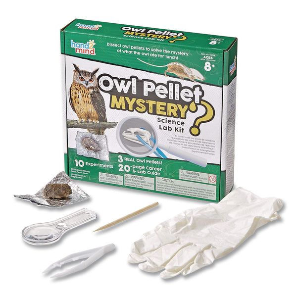 hand2mind® Owl Pellet Mystery Science Lab Kit, Grades 3 to 8 (HDM90738) Each