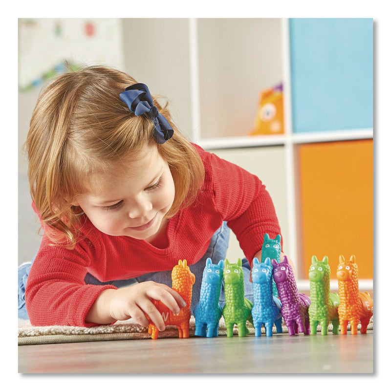 Learning Resources® Snap-n-Learn Letter Llamas, Pre-K, 26 Pieces (LRNLER6713) Each