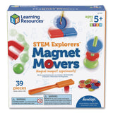 Learning Resources® STEM Explorers Magnet Movers, Grades K to 2, 39 Pieces (LRNLER9295) Each