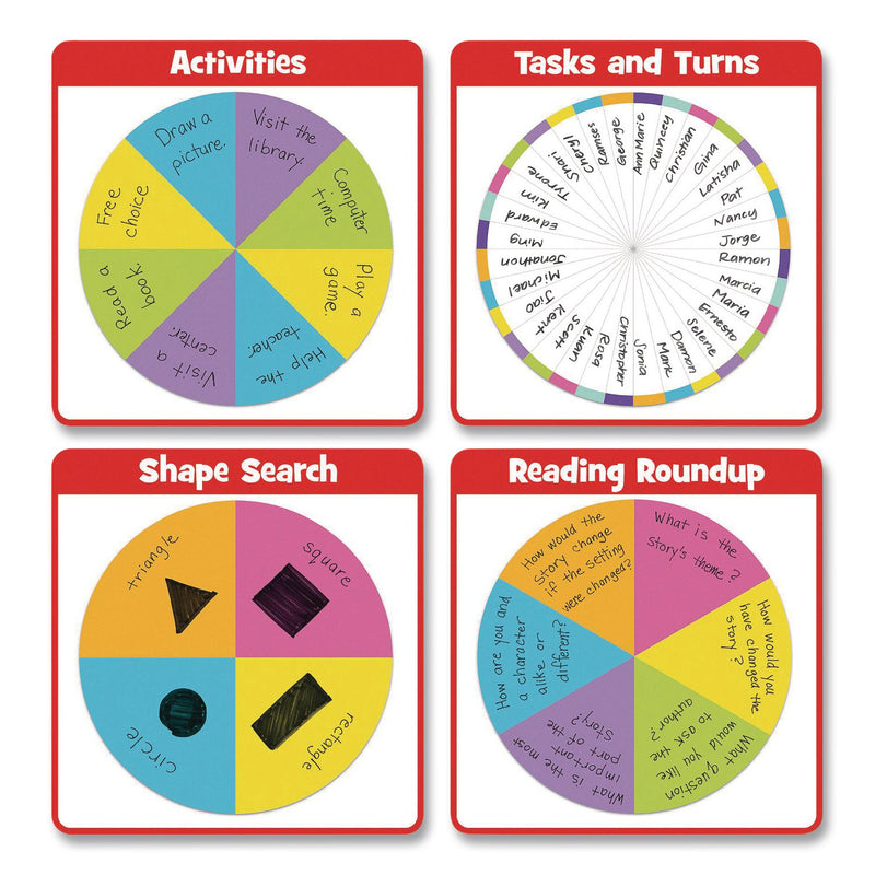 Educational Insights® Jumbo Magnetic Spin Wheel, 16" Diameter, Ages 3 and Up (EII1769) Each