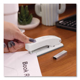 Swingline® Cub Compact Metal Stapler, 20 Sheet Capacity, Arctic White (SWI1067) Each