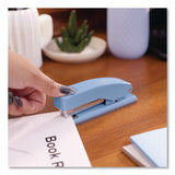 Swingline® Cub Compact Metal Staplers, 20 Sheet Capacity, Electric Blue (SWI1069) Each