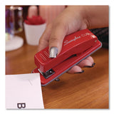 Swingline® Cub Compact Metal Staplers, 20 Sheet Capacity, Rio Red (SWI1070) Each