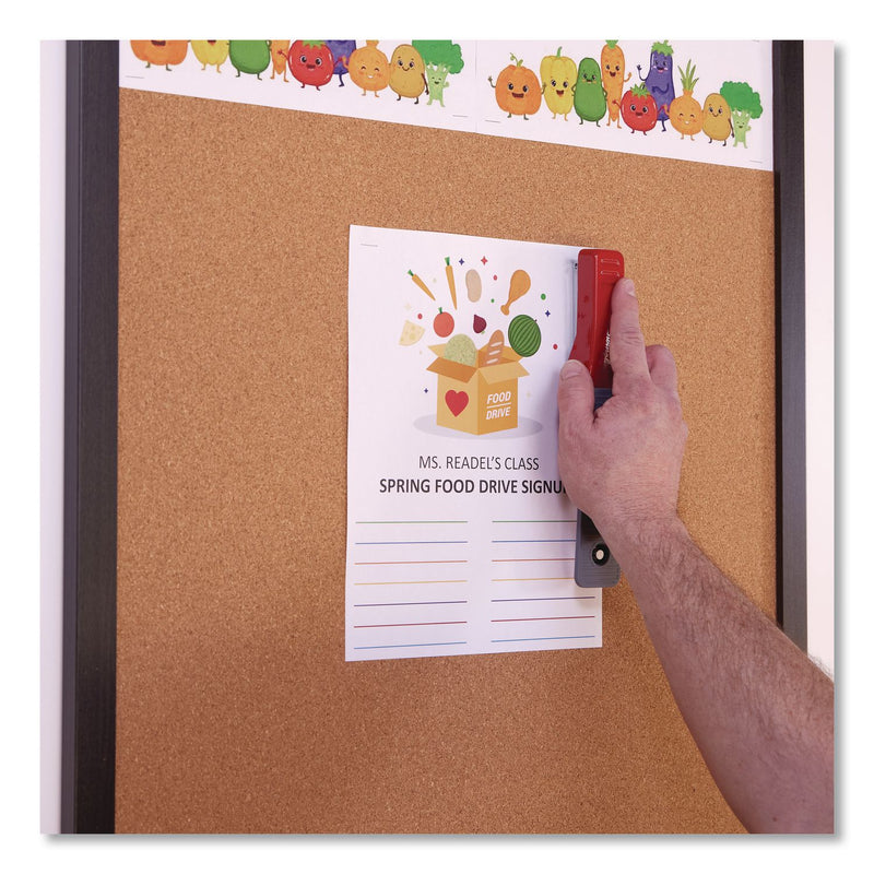 Swingline® Cub Compact Metal Staplers, 20 Sheet Capacity, Rio Red (SWI1070) Each