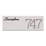 Swingline® 747 Business Full Strip Desk Stapler, 30 Sheet Capacity, Arctic White (SWI74738) Each