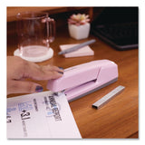 Swingline® 747 Business Full Strip Desk Stapler, 30 Sheet Capacity, Blush Pink (SWI74740) Each
