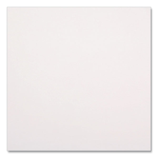 Boardwalk® Linen-Feel Flat Napkins, 1-Ply, 16 x 16, White, 1,000/Carton (BWK16X16LNAPW) Case of 1000