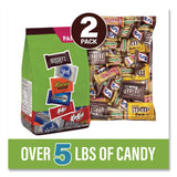 Hershey®'s Assortment Milk Chocolate/Mar's Chocolate Favorites, 30.22 oz Bag and 62.6 oz Bag/Carton (GRR60004054) Case of 2