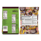 Hershey®'s Assortment Milk Chocolate/Mar's Chocolate Favorites, 30.22 oz Bag and 62.6 oz Bag/Carton (GRR60004054) Case of 2