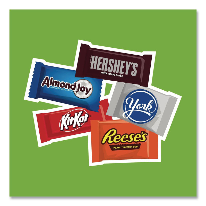 Hershey®'s Assortment Milk Chocolate/Mar's Chocolate Favorites, 30.22 oz Bag and 62.6 oz Bag/Carton (GRR60004054) Case of 2