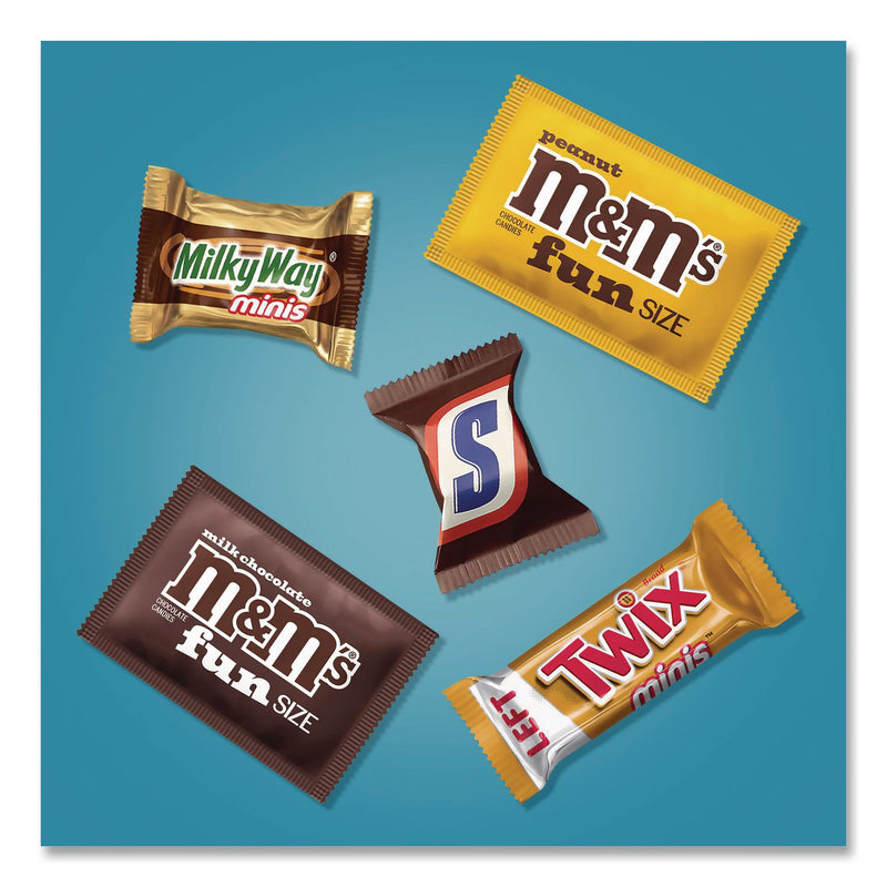 Hershey®'s Assortment Milk Chocolate/Mar's Chocolate Favorites, 30.22 oz Bag and 62.6 oz Bag/Carton (GRR60004054) Case of 2