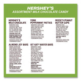 Hershey®'s Assortment Milk Chocolate/Mar's Chocolate Favorites, 30.22 oz Bag and 62.6 oz Bag/Carton (GRR60004054) Case of 2
