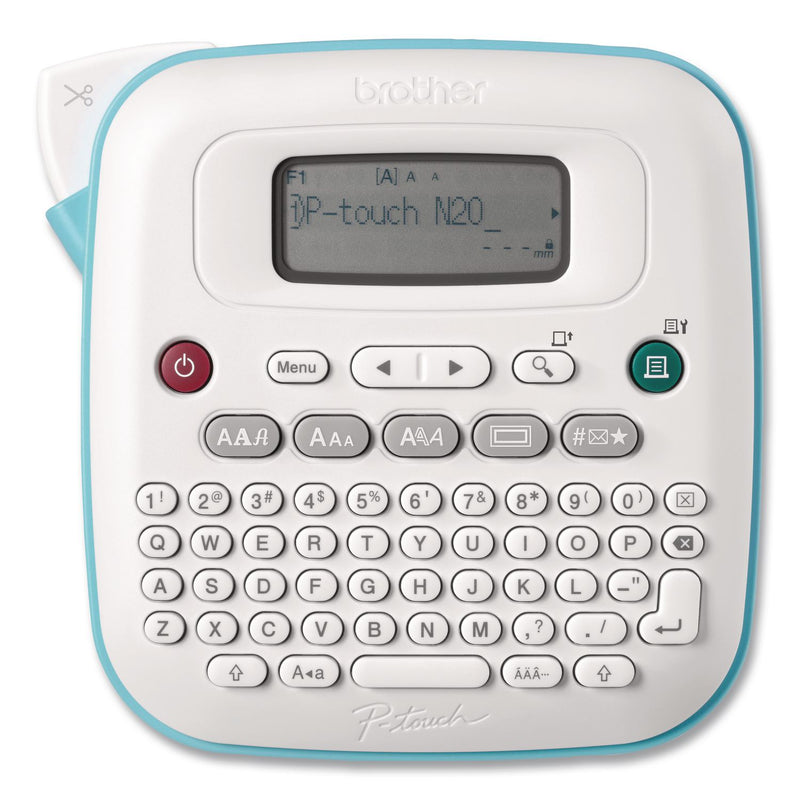 Brother P-Touch® P-Touch PT-N20 Personal Desktop Label Maker, 2 Lines, 6 x 6 x 2.9 (BRTPTN20) Each