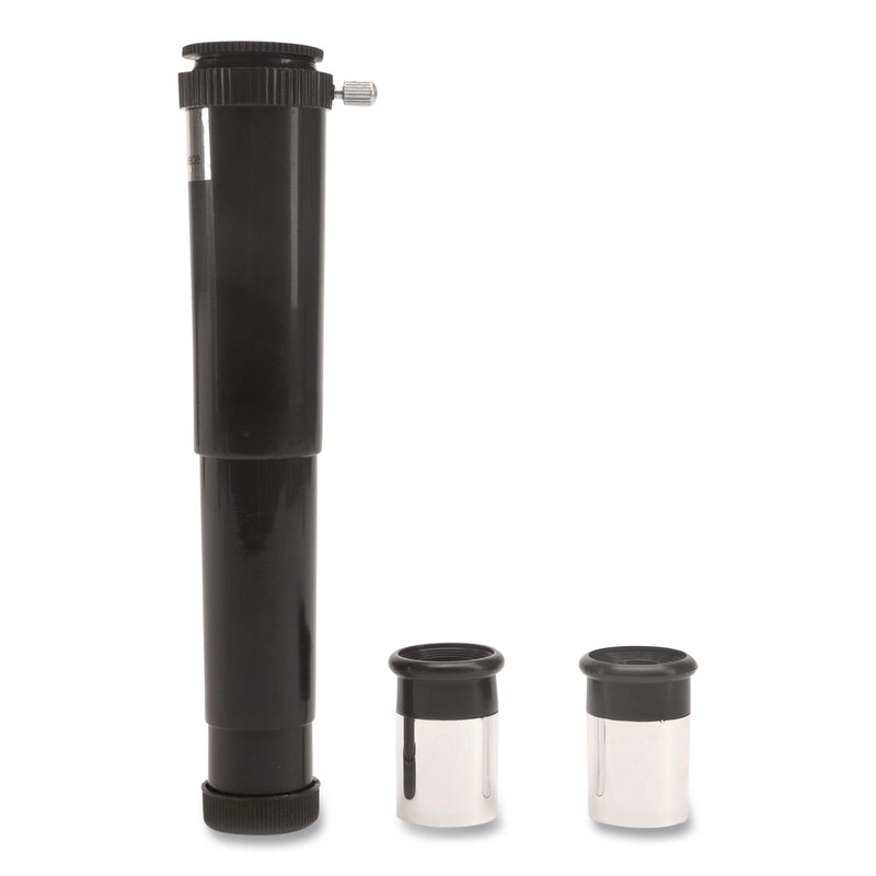 Educational Insights® GeoSafari Vega 360 Telescope, 2 Elements, 18x to 67x Magnification, 50 mm Aperture, 360 mm Focal Length, White (EII5304) Each